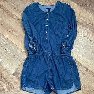 GAP Chambray Romper